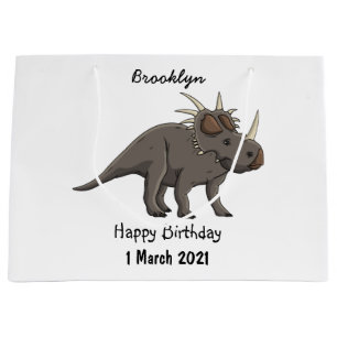 Styracosaurus cartoon illustratie groot cadeauzakje