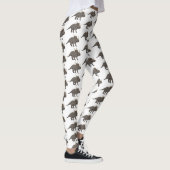 Styracosaurus cartoon illustratie leggings (Rechts)