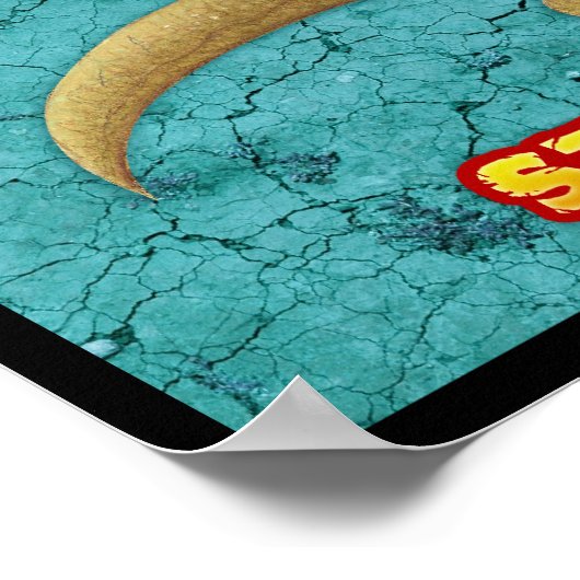 Styracosaurus Deluxe poster (Hoek)