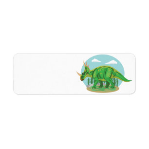 Styracosaurus Etiket