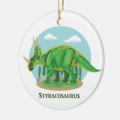 Styracosaurus Keramisch Ornament (Links)