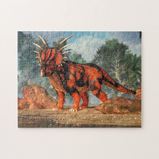 Styracosaurus Legpuzzel (Horizontaal)