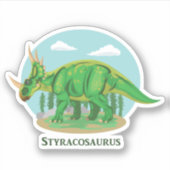 Styracosaurus Sticker (Voorkant)