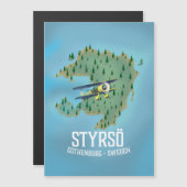 Styrsö, Zweden reisposter. (Voorkant / Achterkant)