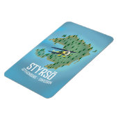 Styrsö, Zweden reisposter. Magneet (Linkerzijde)