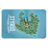 Styrsö, Zweden reisposter. Magneet (Horizontaal)