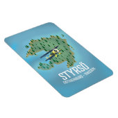 Styrsö, Zweden reisposter. Magneet (Rechterzijde)