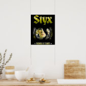 STYX Band 1978 Music Setup Officieel Poster (Keuken)