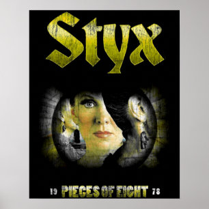 STYX Band 1978 Music Setup Officieel Poster