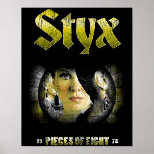 STYX Band 1978 Music Setup Officieel Poster (Voorkant)