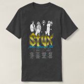 STYX Noord-Amerikaanse Tour T-shirt (Design voorkant)