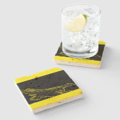 SU 25 Grach Sovjet Frogfoot Plane Schets Stenen Onderzetter (Zijkant)