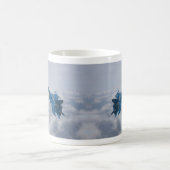 SU-27 flenker boven de wolken Koffiemok (Center)