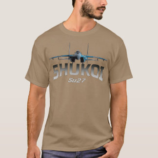 SU 27 Sukhoi Flanker straaljagers T-shirt