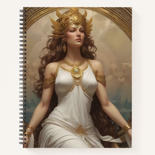 Su Blanca y Dorada Majestad Notitieboek (Voorkant)