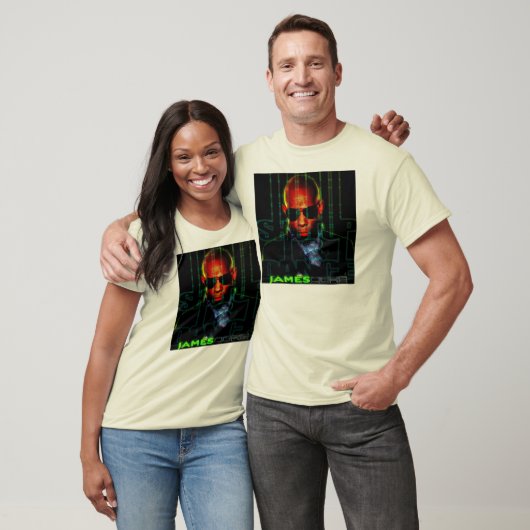 SU&D Mannen Blk V-Neck T-Shirt (Unisex)