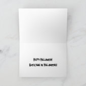 Su Halloween van Sveikiname Litouwse Kaart (Binnen)