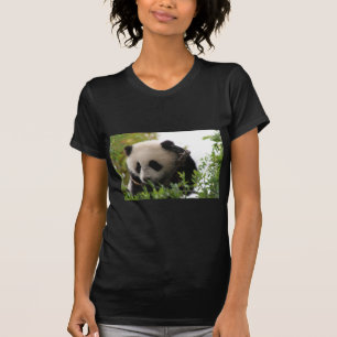 Su Lin, reusachtige panda beer kub in de dierentui T-shirt