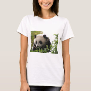 Su Lin, reusachtige panda beer kub in de dierentui T-shirt