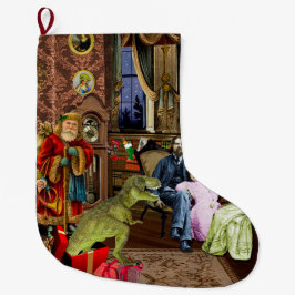 Su primer T-Rex Grote Kerstsok