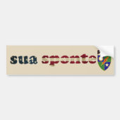 SUA SPONTE 1st Ranger Battalion Bumpersticker (Voorkant)