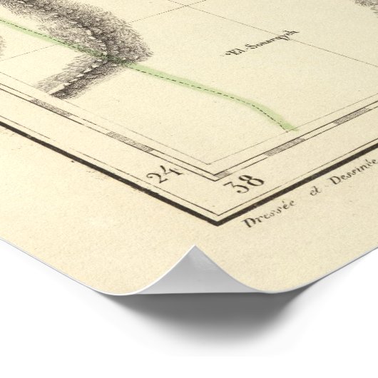 Suadia Arabia, Koeweit 78 Poster (Hoek)