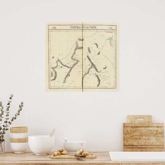 Suadia Arabia, Koeweit 78 Poster (Keuken)