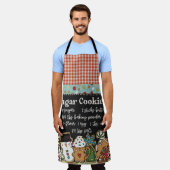 Suagr Cookie kerstbakkerij Apron Schort (Gedragen)