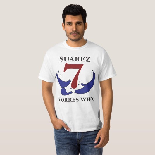 Suarez T-shirt (Voorkant volledig)