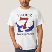 Suarez T-shirt (Voorkant)