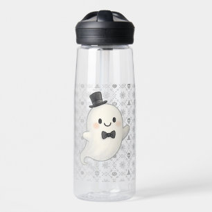 Suave cartoon spook Halloween Waterfles
