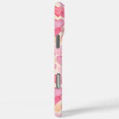 suave Uil met kleurrijke harten Valentijnsdag Case-Mate iPhone Case (Achterkant / Rechts)