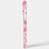 suave Uil met kleurrijke harten Valentijnsdag Case-Mate iPhone Case (Achterkant / Links)