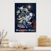 Suavecito-stijl Poster (Keuken)