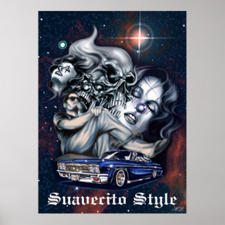 Suavecito-stijl Poster