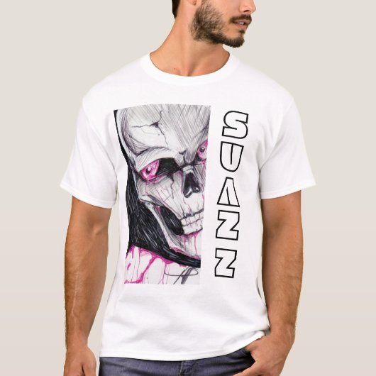 Suazz Skull W/Eyes T-Shirt (Voorkant)
