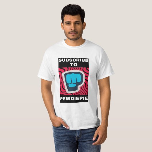 Sub2pewds T-shirt (Voorkant volledig)