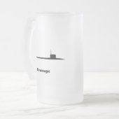 Sub Courage Matglas Bierpul (Voorkant links)