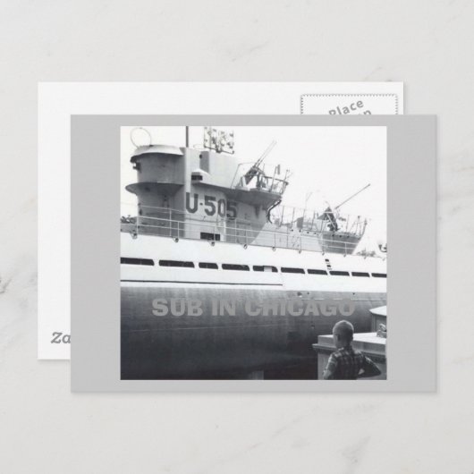 SUB IN CHICAGO BRIEFKAART (Voorkant / Achterkant)