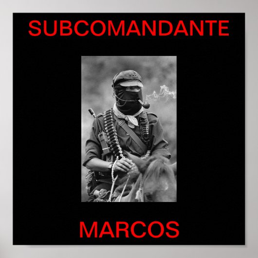 SUB MARCOS POSTER (Voorkant)