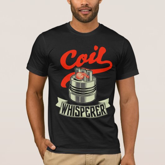 Sub-Ohm Vaping T-Shirt - Rooil Whisperer (Voorkant)