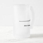 Sub Old School Matglas Bierpul (Voorkant rechts)