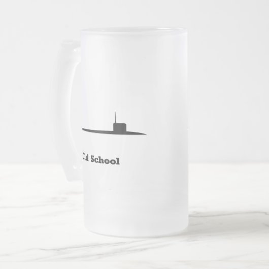 Sub Old School Matglas Bierpul (Voorkant links)