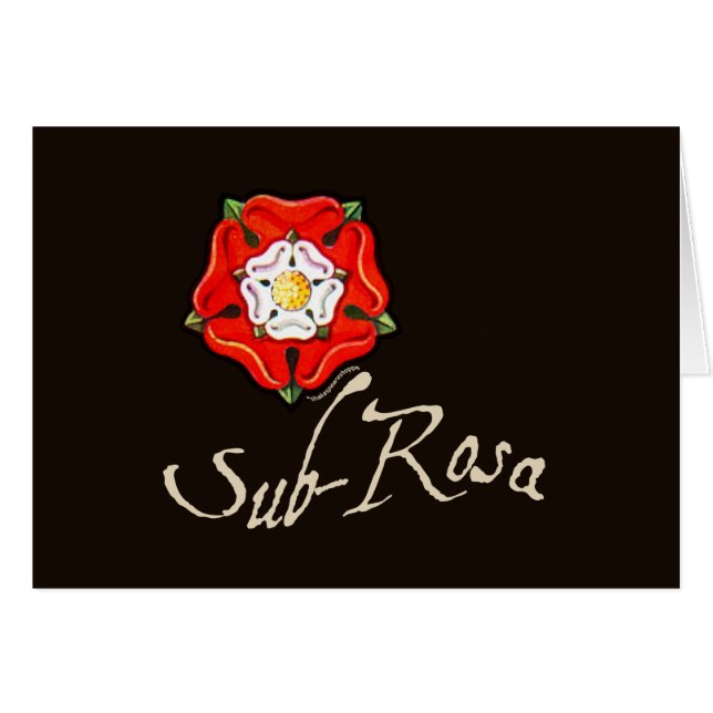 Sub Rosa (Voorkant Horizontaal)