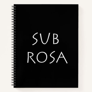 Sub Rosa Notitieboek