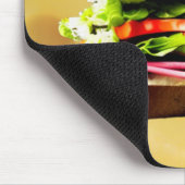 Sub-sandwich op Zwitserse Muismat (Hoek)