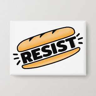 Sub Sandwich verzet zich tegen fascisme Button