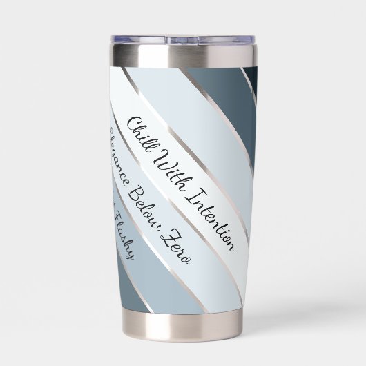 Sub Zero Verfijning Geïsoleerde Tumbler Drinkbeker (Achterkant)
