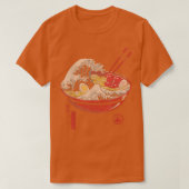 Subarashii Ramen Great Ramen Wave Japans 1549 T-shirt (Design voorkant)