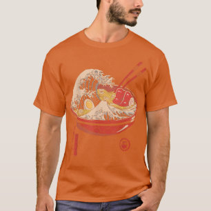 Subarashii Ramen Great Ramen Wave Japans 1549 T-shirt